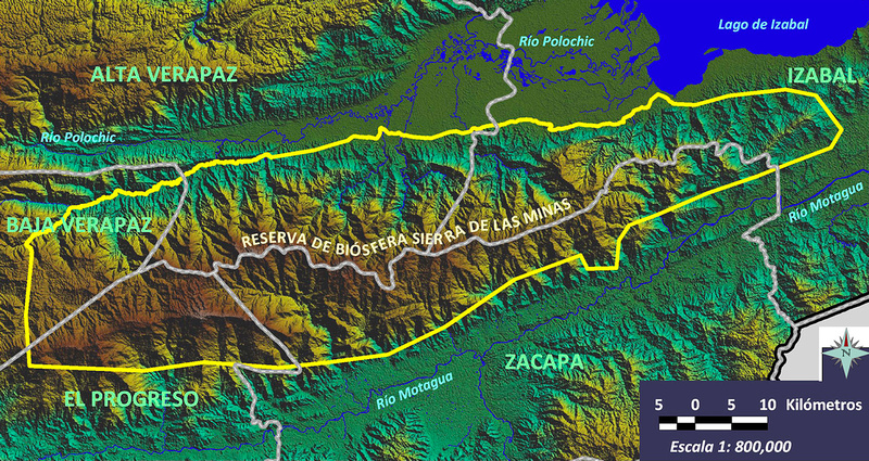 Mapa Sierra Minas